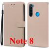 For Xiaomi Redmi Note 8 Pro Deksel Silikon Lær Lommebok Telefondeksel for Redmi Note 8 Deksel Redmi Note 8 Pro Flipdeksel Coque Fundas