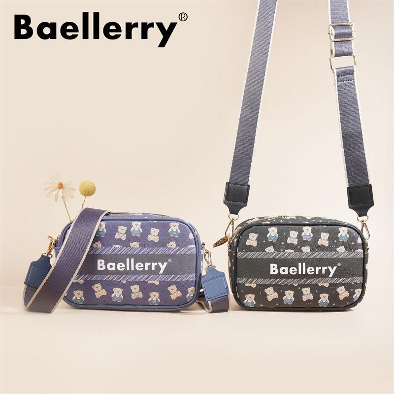 Baellerry Women Fashion Shoulder Bags Casual Zipper Phone Bag Cute Coin Purse Crossbody Messenger Bags