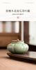 BRCeramic Pumpkin Tea Can Creative Ceramic Sealed General Can Home Kitchen Pu'er Tie Guan Yin Storage Can Tea Ceremony AccessoriesEY
