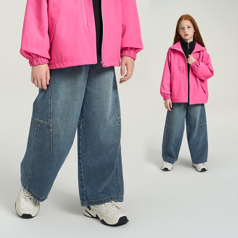 Montagut Kids  Retro Loose-Fit Distressed Jeans 150