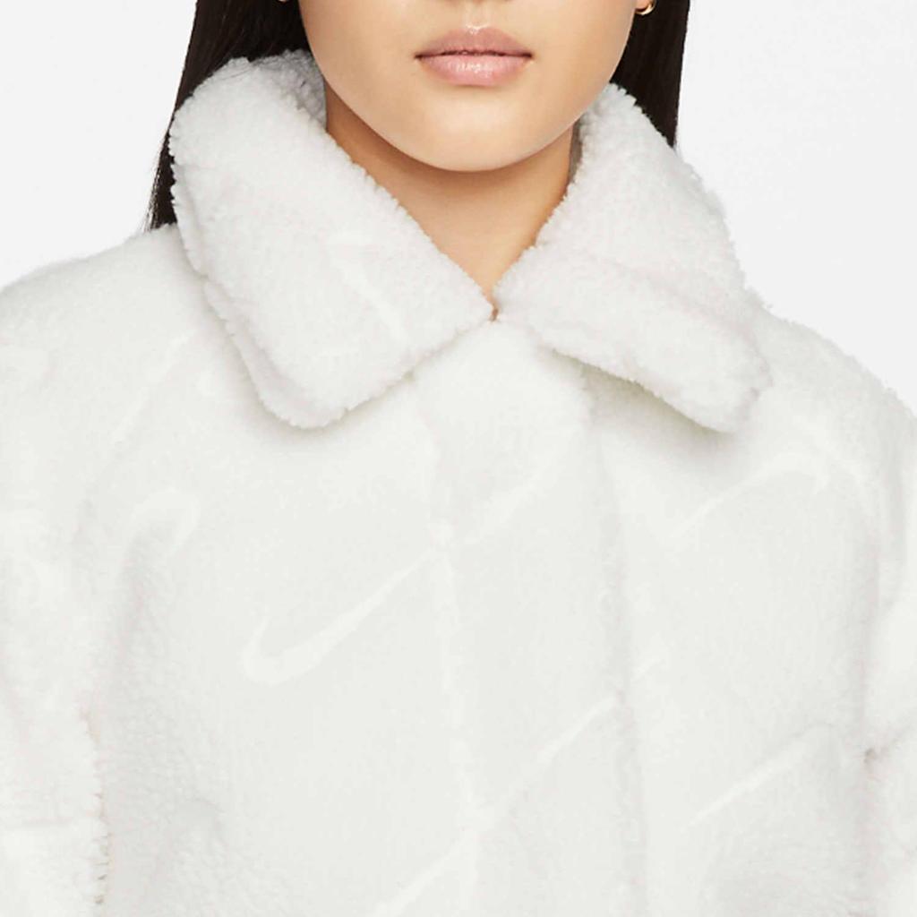 Nike Sportswear Icon Clash Long Jacket Sail White Women DD5089-133