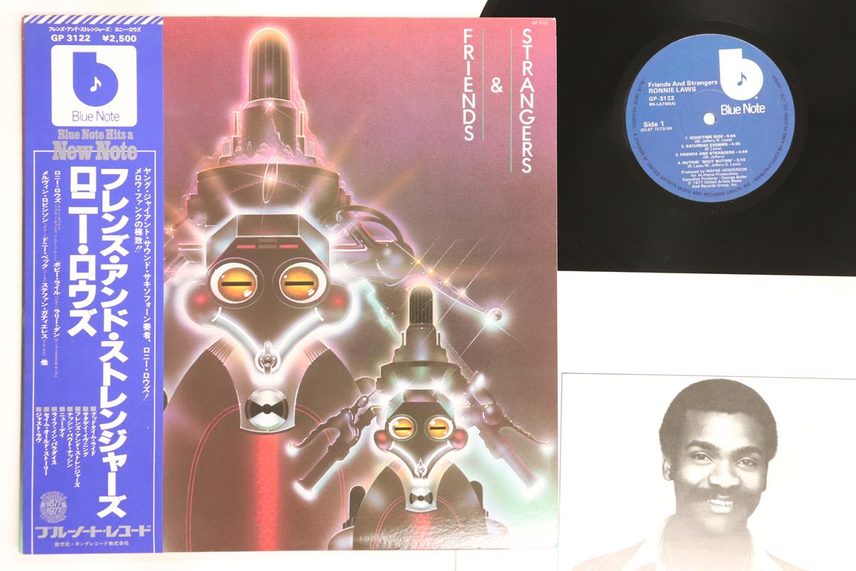 

LP Record RONNIE LAWS - Friends And Strangers GP3122 BLUE NOTE 1977 Japan Obi Jazz Used