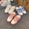 2025 spring and summer new baotou half slippers wear niche Internet celebrity ins fashion daily platform lazy shoes