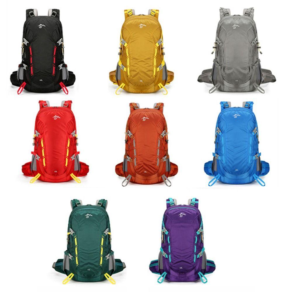 40L Mountaineering Backpack Multi-Color Travel Backpack Breathable Hiking Backpacks  Climbing