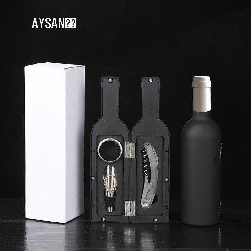 5-Piece Stainless Steel Red Wine Opener Set with Gift Box