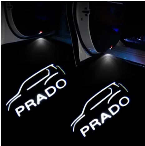 

2pcs Door For Toyota PRADO Logo Light Toyota Ghost Shadow Light PRADO Welcome Light Puddle Lamp For Toyota PRADO 150 4000 2700 2pcs