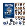 (Canterbury-Bankstown Bulldogs) Calendario de Adviento Navideño Acrílico Estilo Completo 2025 – Decoración Festiva