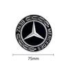 4 pieces 75mm Car Wheel Center Hub Caps Cover for Mercedes-Benz A/B/C/E/S/GLA/CLS Class C200L GLC GLK CLA decorate Accessories