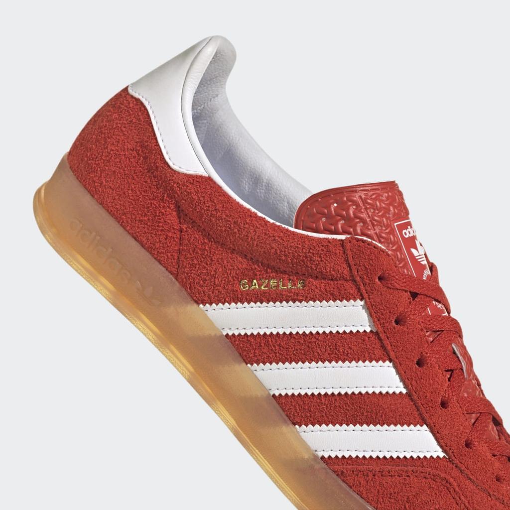adidas Gazelle Indoor HQ8718 Unisex Originals Sneakers Bold Orange / Cloud White / Gum