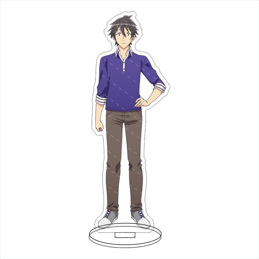 

Welcome To Japan Ms Elf Anime Acrylic Stand Model Plate Decoration Desk Figure Display Students Fans Gifts Animation Products 15 cm