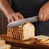 Sunnecko Knife Santoku Bread Paring and Peeling Stainless Steel with Damascus Stylish and Perfect 5-Piece Set Knife, Chef's Knife, Knife, Knife,