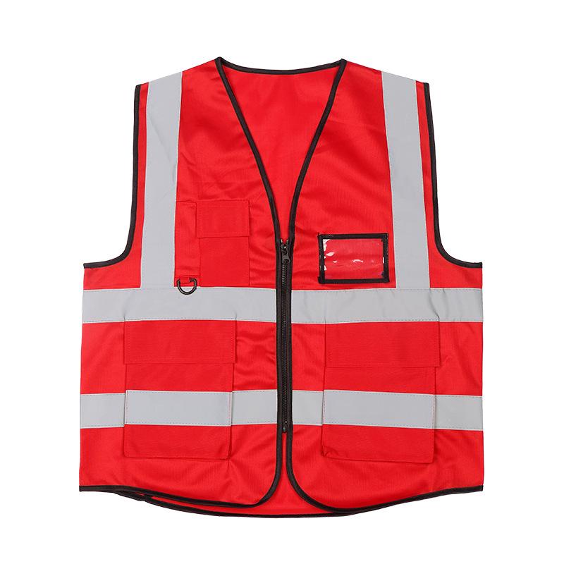 Reflective Mesh Construction & Landscaping Work Vest, Breathable & Customizable