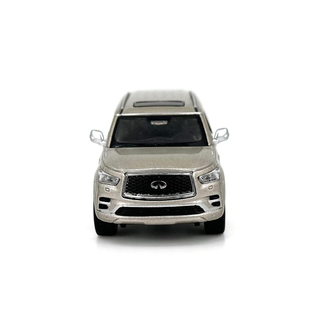 Paudi Model Mini Car Infiniti 2020 QX80 Collection Finished Product Gold 1/64
