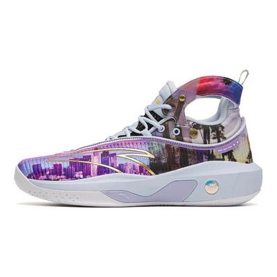 KT8 Journey Shock Absorption Non-Slip Non-Slip Wear Resistant High Top Basketball Shoes Чоловічі баскетбольні черевики Purple 112311101-2