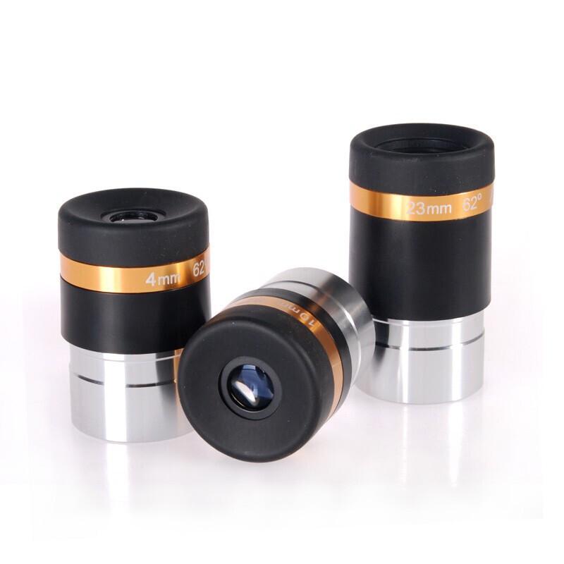 62° Aspherical Wide-Angle HD Eyepiece for Telescopes - High Magnification Accessory