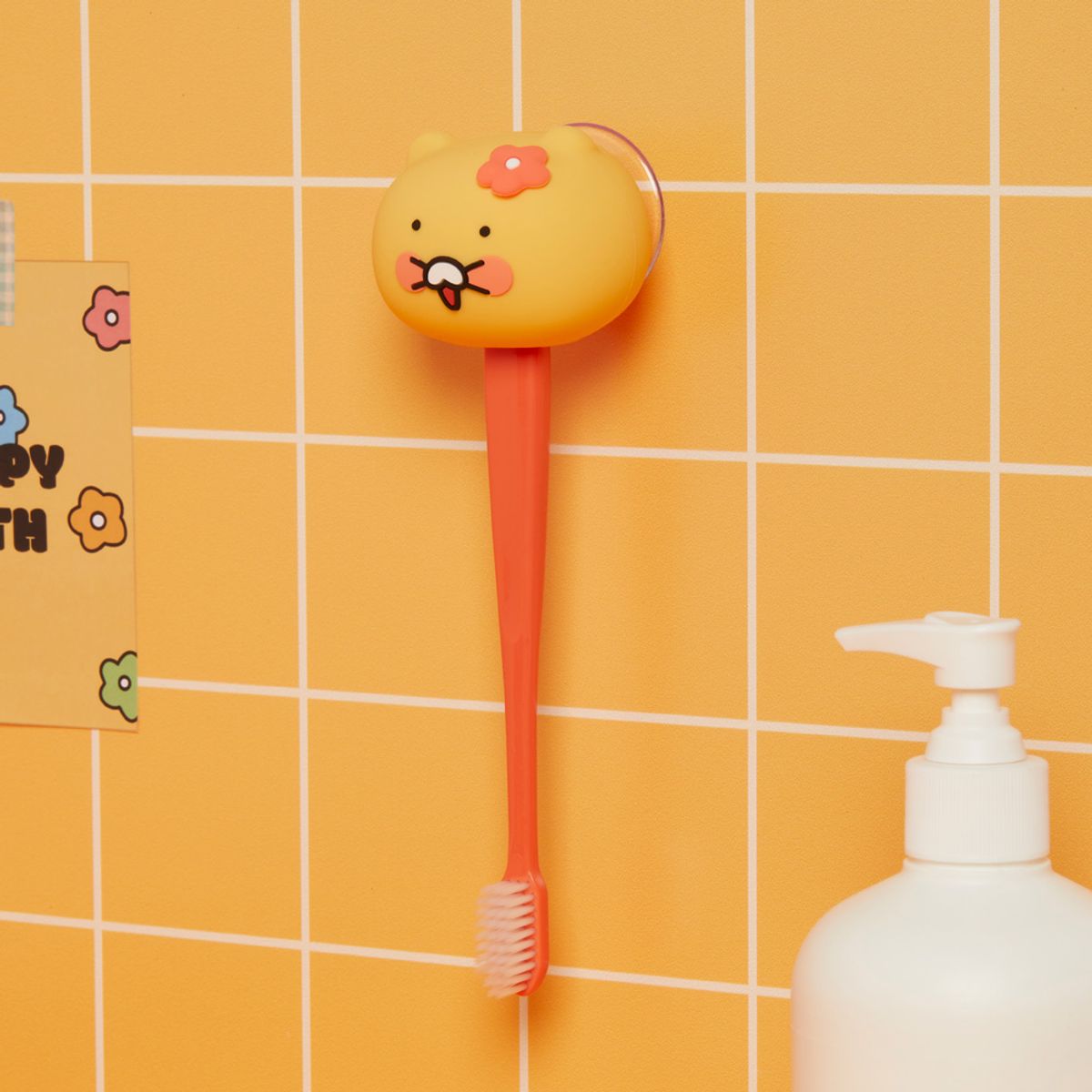 Roughly made Chunsik toothbrush holder