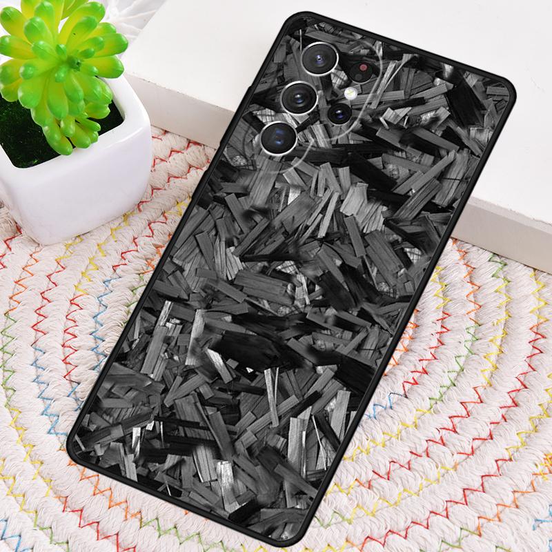 Forged Carbon Phone Case for Samsung Galaxy note 10 pro S26 Ultra S23 S24 FE S25 S21 S22 PLUS shockproof Cove
