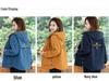 2025 Women's Fleece-Lined Hooded Jacket, Thick Loose Cotton-Padded Coat for Autumn/Winter.