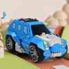 Plastic Dinosaur Deformation Car Toys with Sound Electric Transformer Dinosaur Car  Kids Toddlers
