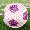 1 PZ Cuore Rosa Pallone da Calcio Colorato Misura 5 Calcio Cucito a Macchina Calcio Universale per Interni/Esterni A49