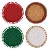 Crochet Kits Christmas Coaster Crochet Yarn Set Crochet Needle Crochet Starter Kits with Stitching Markers Thread