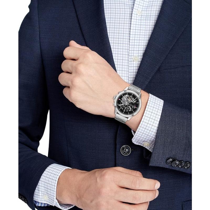 Tommy Hilfiger Plata,Reloj de Cuarzo para Hombre,1710477