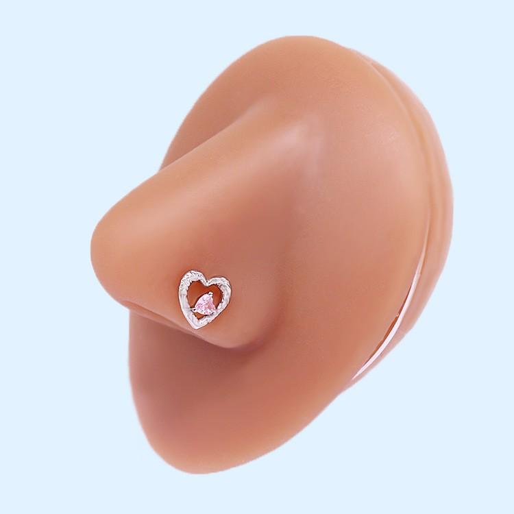 

20 калибра крест носа пирсинг для ногтей квадратный циркон овальный циркон из нержавеющей стали пирсинг носа украшение пирсинг носа ювелирные изделия