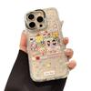 Cute cartoon collection ins suitable for Apple 17promax mobile phone iphone16Pro star diamond mobile phone case