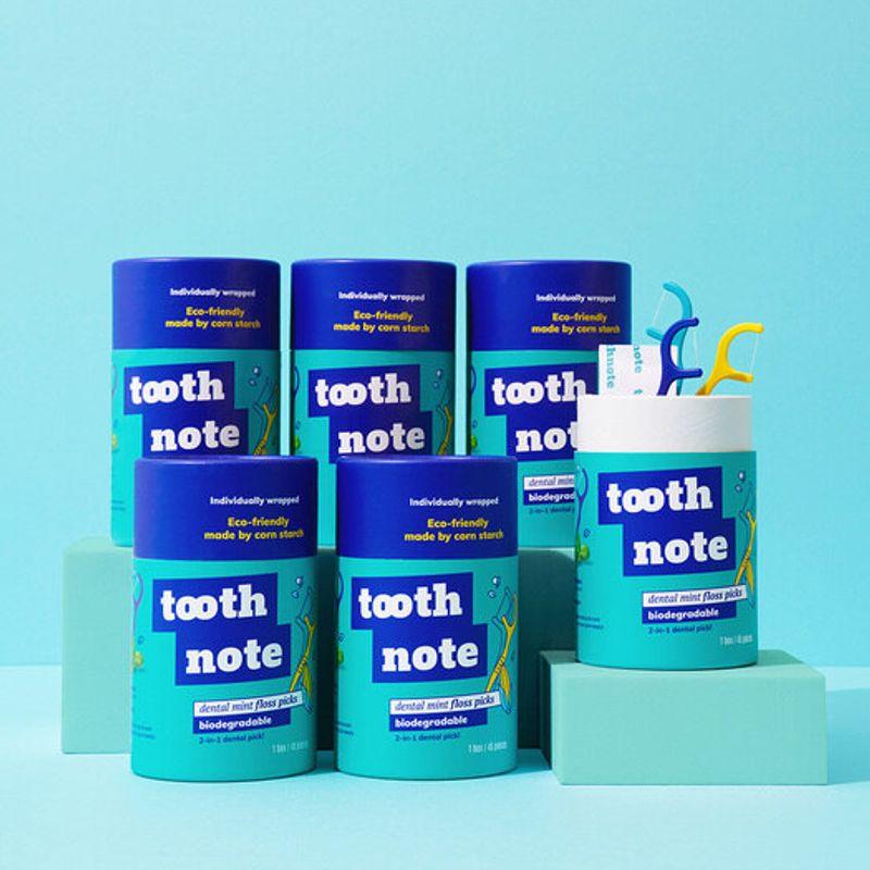 Toothnote Disposable Floss 6 Packs (270ea)