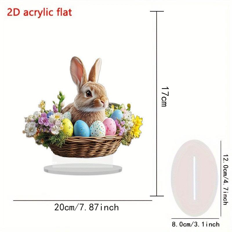 Акриловая фигурка-подставка для подарков на День святого Валентина, День матери, День отца, Пасху