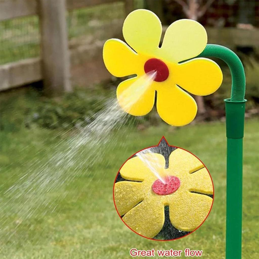 Garden Sprinkler Funny Flower Dancing Garden Sprinkler Water Toy 360 Degree Rotating Water Irrigation System Irrigation Tool