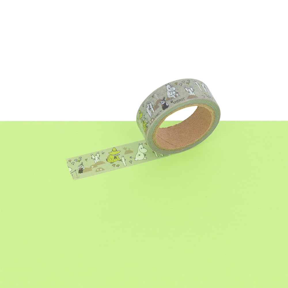 Sunstar Stationery Moomin Masking Tape Pack 2024 Autumn Winter Nakama B S8543917