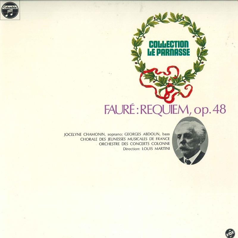 

LP-пластинка - Форе: Реквием Оп. 48 RE1515VX COLUMBIA Япония Классика Б/У