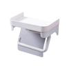 Kekewu Multifunctional Toilet Paper Holder with No-Punch Traceless Sticker