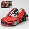 1/24 Scale Bugatti Atlantic Supercar Diecast Car Model Toy, Pull Back Toy Vehicle with Sound and Light for Kids Toddler Boys Girls Gift Collection