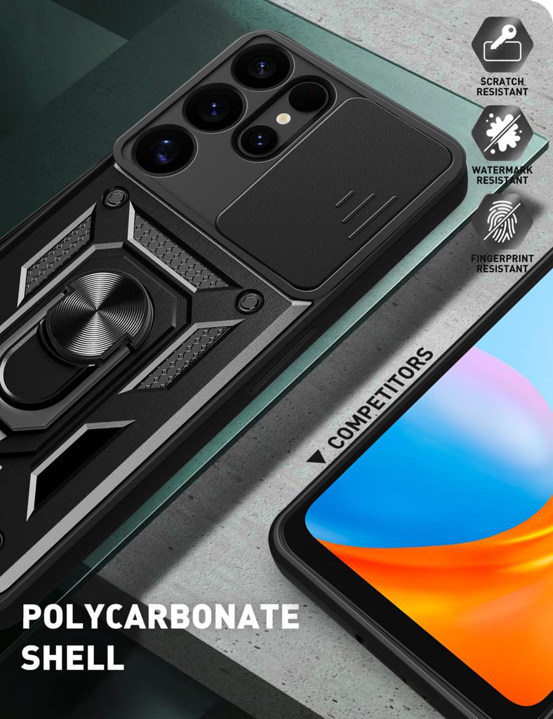 Armored Shockproof 2-in-1 Sturdy Case for Samsung Galaxy S25 FE A17 5G S23 S24 Plus S22 S21 S25 Ultra A56 A36 A16 A55 A35 A15