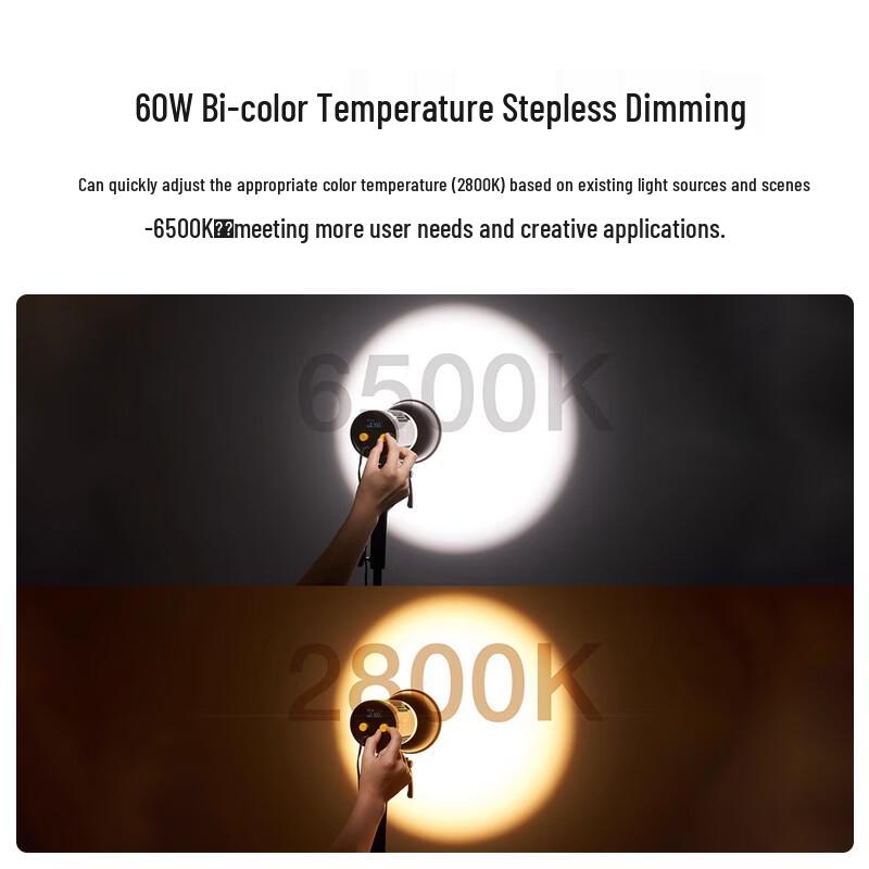 Godox ML60Bi Bi-Color LED Video Light