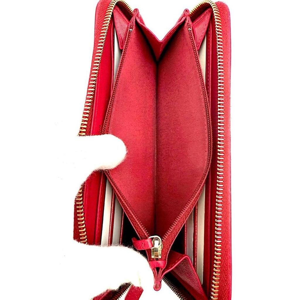 Used Chanel Mademoiselle Long Wallet