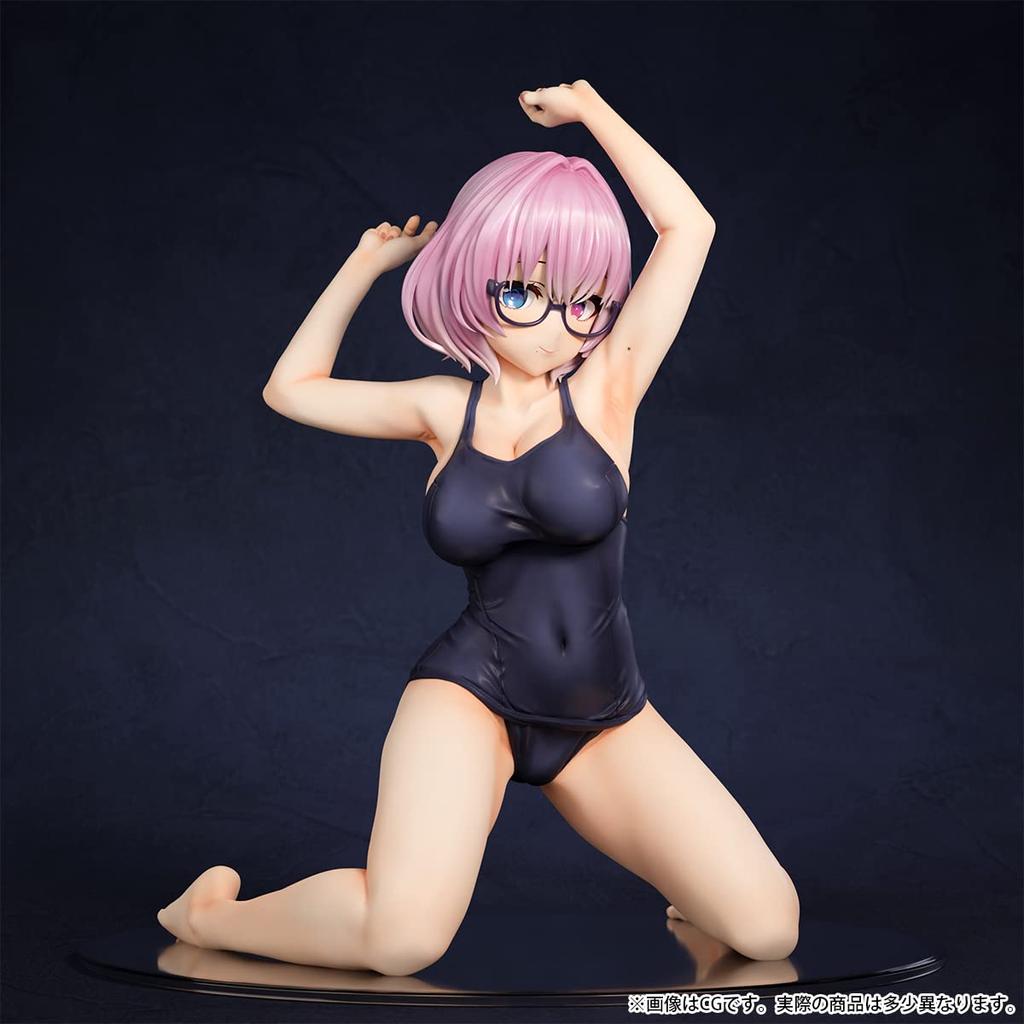 Ruby School Swimsuit Pursuit Eye Scale Painted Complete Figure Ver. 1/4