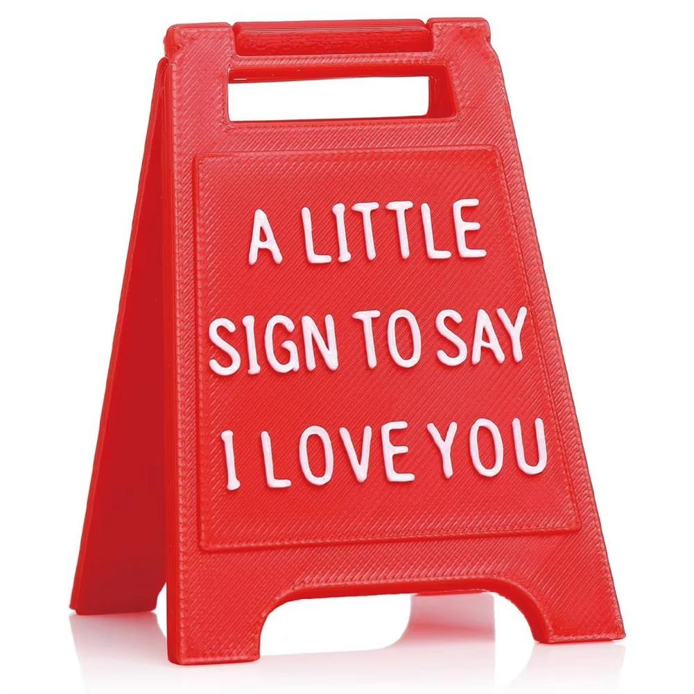 Exquisite Valentines Day Romantic Gift I Love You Sign for Girlfriend Wife Boyfriend Birthday Wedding Anniversary Gift