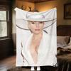 Lady Gaga Blanket All Seasons Soft Comfortable Sofa Office Nap Blanket Travel Blanket Holiday Gift