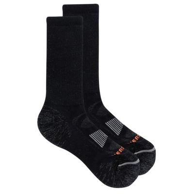 Merrell Mens Zoned Hiking Crew Socks
