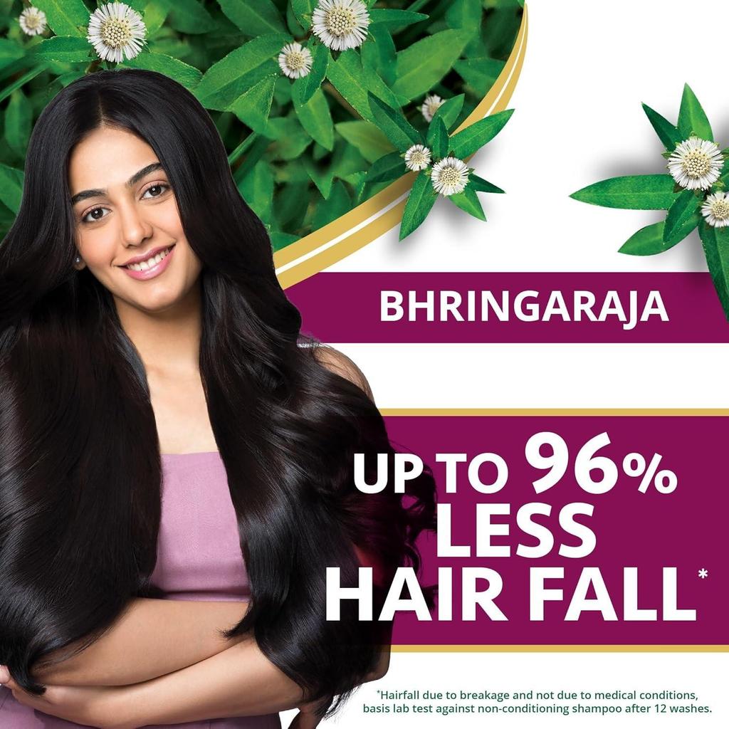 Shampoo Bhringaraja Anti-Caduta Capelli, Riduce la Caduta dei Capelli, Rende i Capelli Sani, 340ml, Himalaya