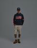 SUNDAY FRUIT MARKET Sunday Flag Knit Sweater Navy