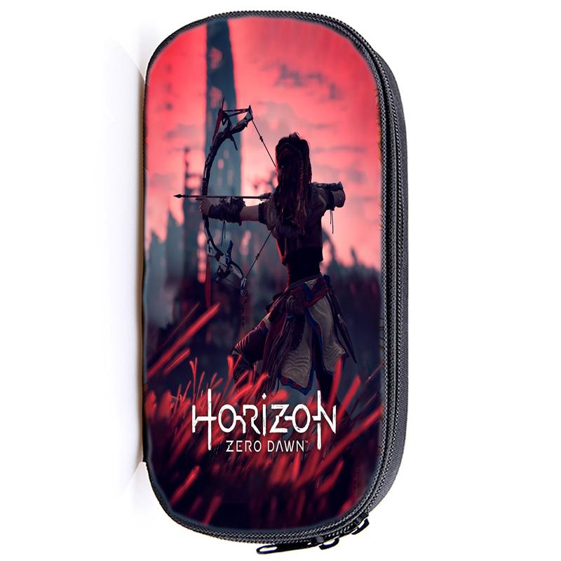 Horizon Forbidden West Pencil Case Estuches School Pencil Box Pencilcase Pencil Bag School Supplies Stationery Make Up Bag