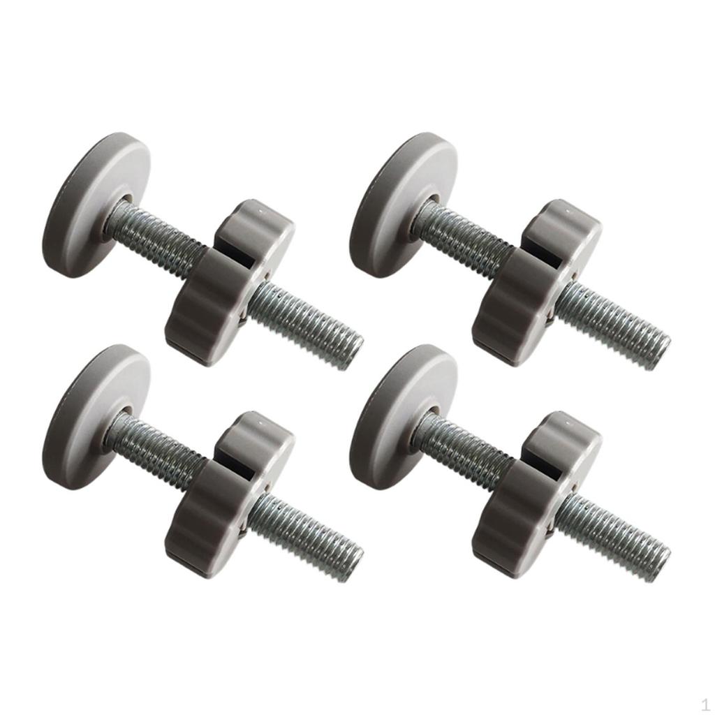 4 Pack Gate Threaded Spindle Rods Fasteners for Home Stair Railing