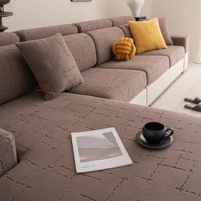 Jacquard Sofa Cover Stretch Couch Cover Individual Seat Cushion Cover Stretch Slipcover Sets Furniture Protector, Pets Friendly