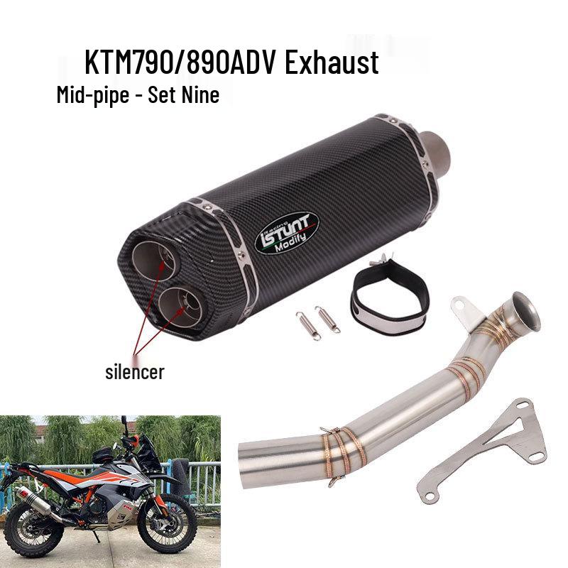 Exhaust Modification Mid-Pipe for KTM 790/890 ADV Motorcycles