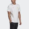 T Shirts Men's White Crew Neck Moderate Straight Fit GE4667