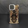 Lucky Cat Mobile Phone Case Is Suitable for Apple 16 Guochao Iphone16promax Gilt 16 Rich 15 Niche Cats